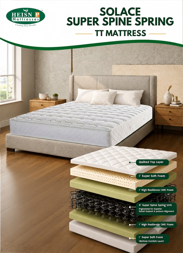 Solace Super Spine Spring TT Mattress